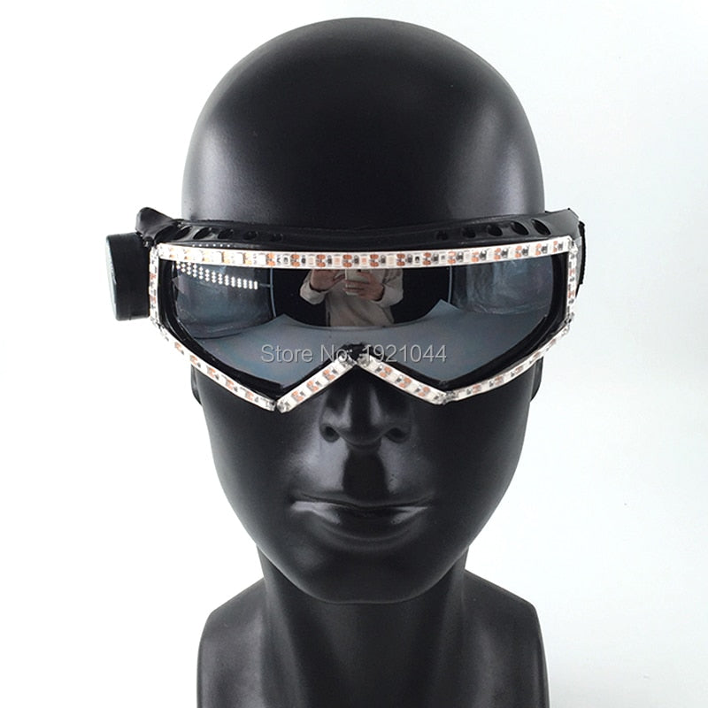 Lit Power Bike Life LED Goggles and Gloves set